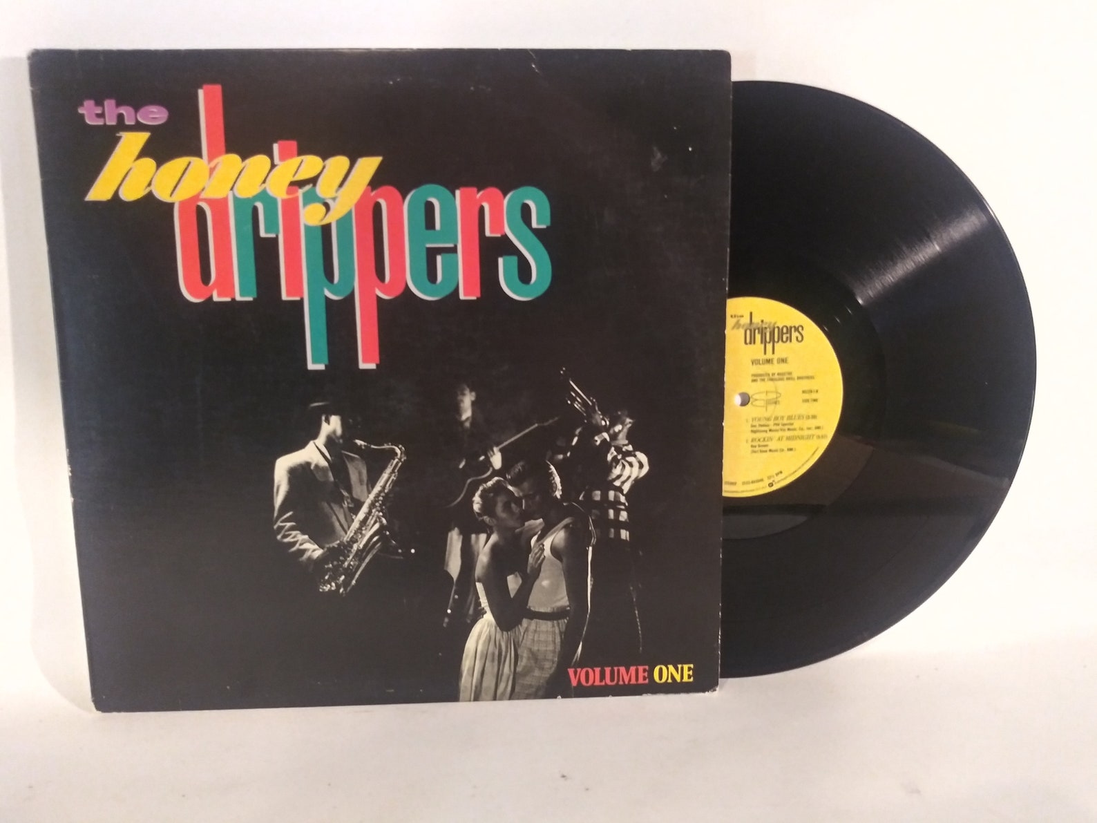 The Honeydrippers Volume One EXC Vinyl Record Robert Plant Etsy