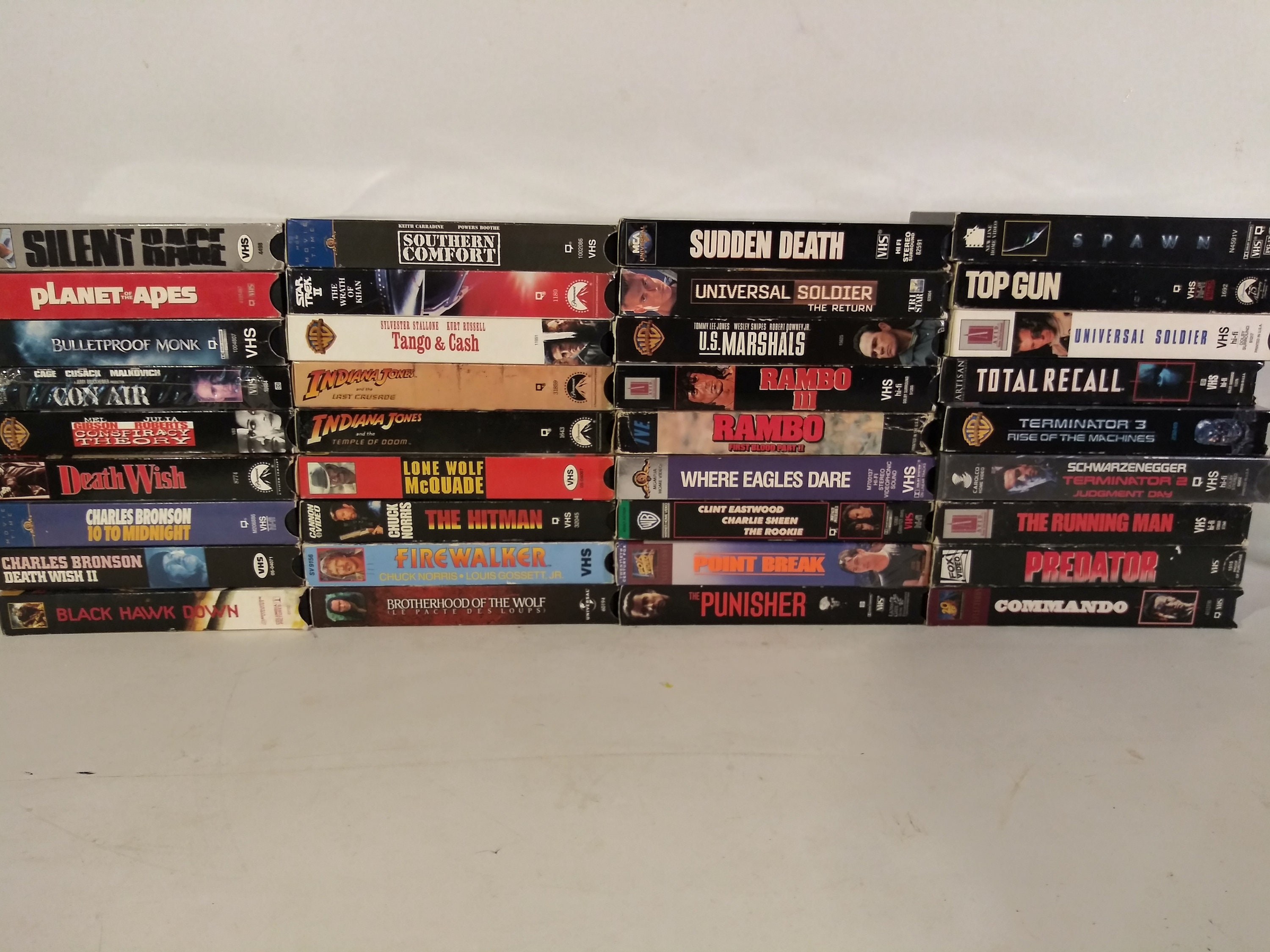 35 Vintage 80s and 90s VHS Movies Bundle Lot