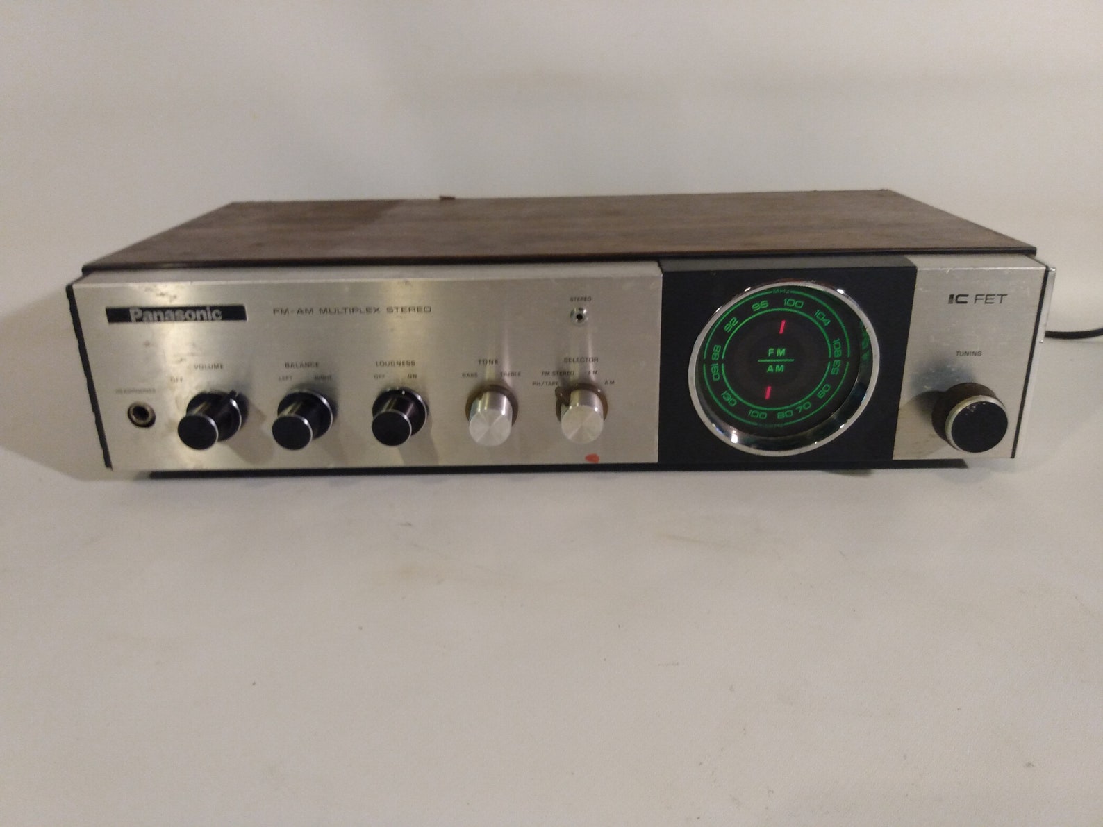 Vintage Panasonic IC FET Multiplex Stereo Receiver Etsy