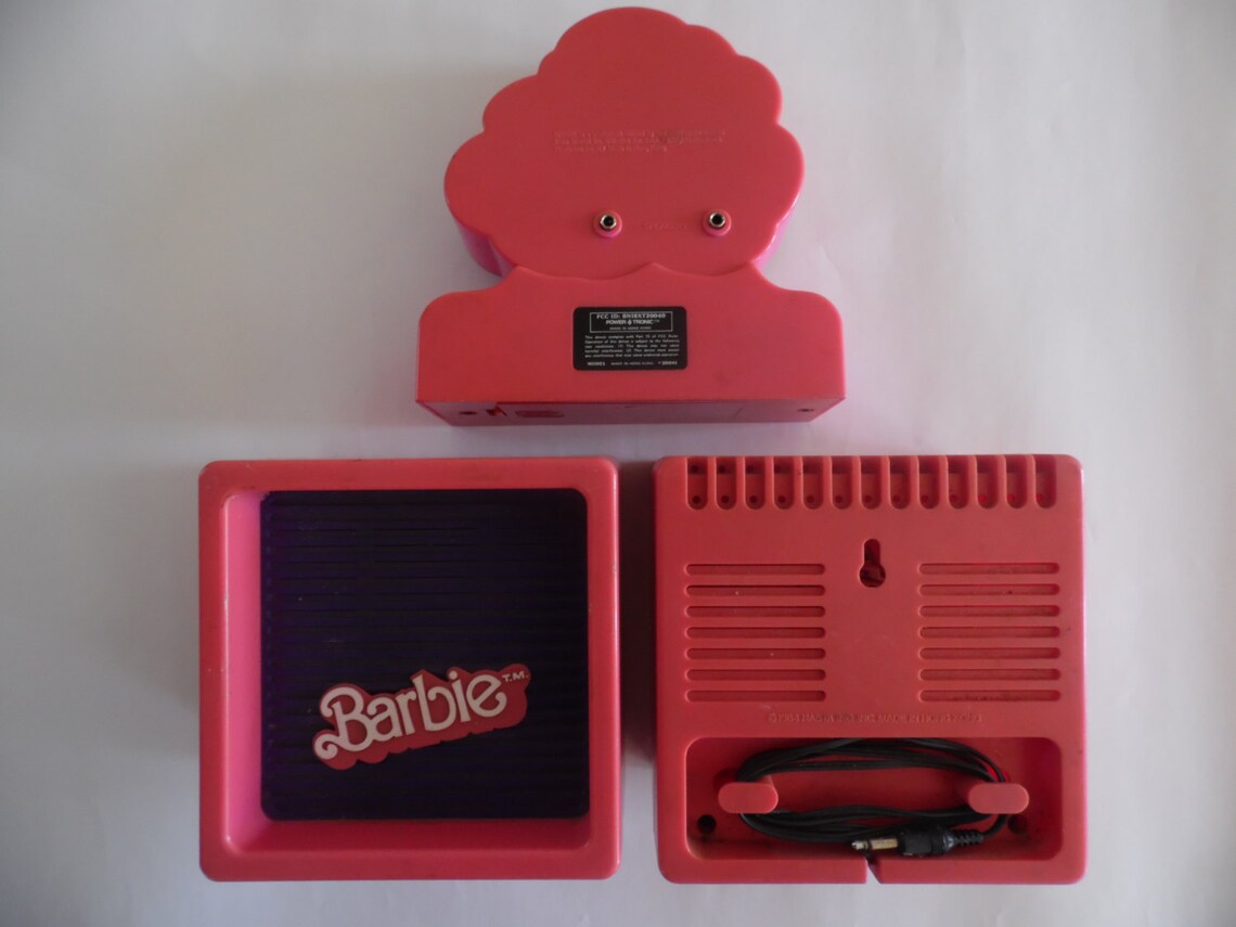 Vintage Barbie Radio System 1984 Works Etsy