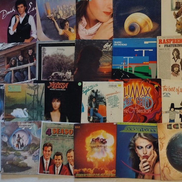 Classic Rock and Pop Vinyl Records You Pick Save on combined shipping