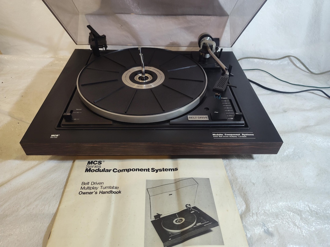 Modular Component Systems MCS 6200 Programmable Multiplay Turntable ...