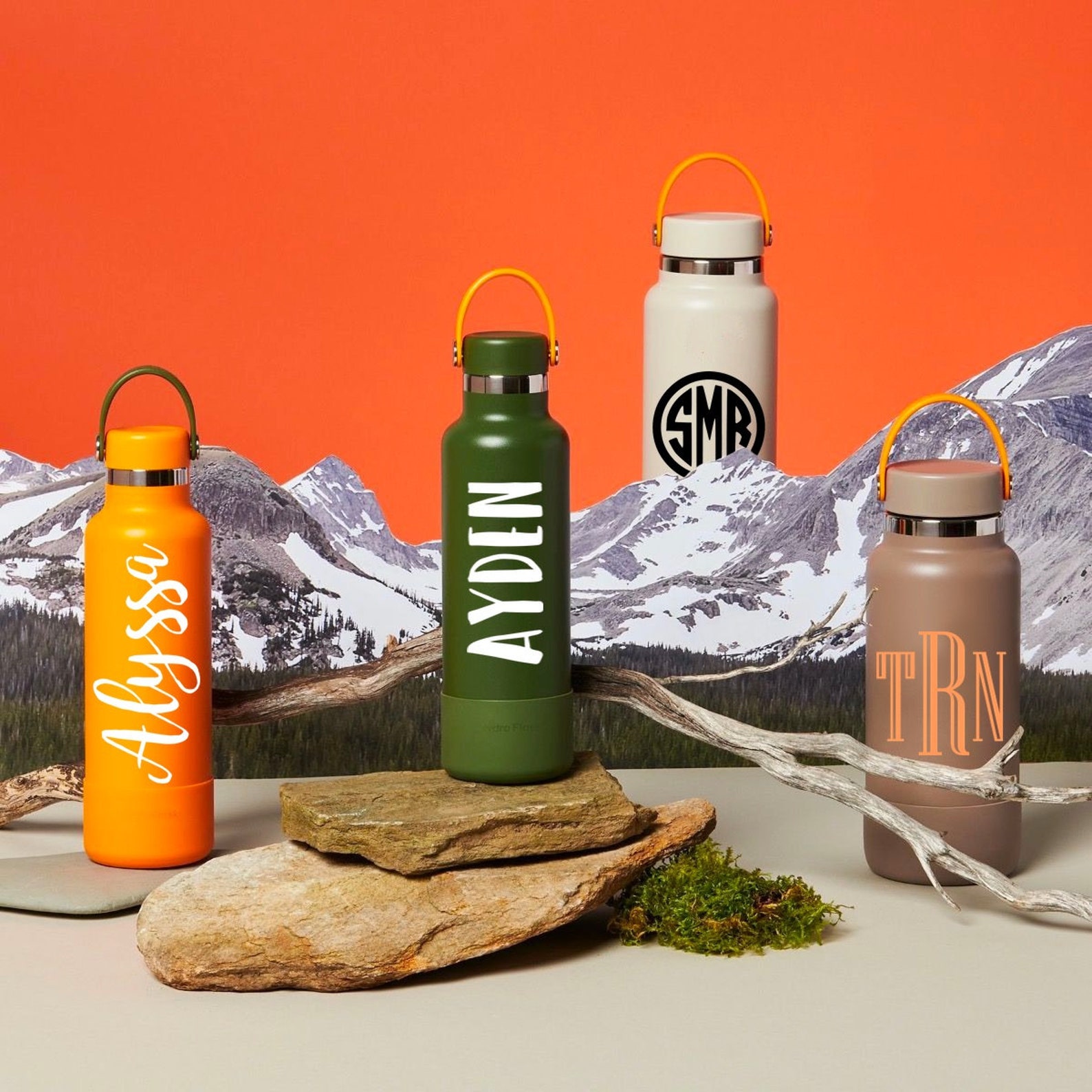 Hydro Flask Water Bottle with Personalized Custom Name or Etsy