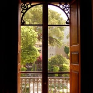 Sculpture Garden View Fine Art Photography, Majorca, Limited Edition Print