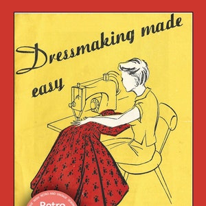 1950&#39;s Le Roy Sewing Booklet - Dressmaking Booklet -  PDF Instant Download