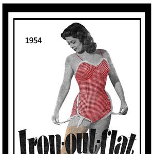 1950&#39;s Corselet  Sewing Pattern - Paper Pattern