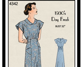1930s casual dresses