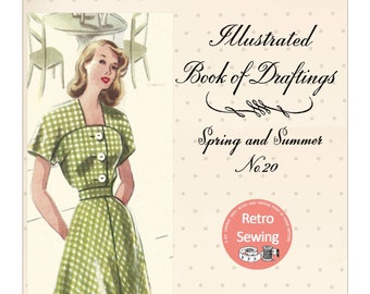 The Haslam System of Dresscutting No. 20  1950's - PDF Digital Download