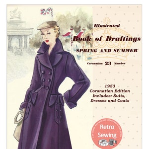 1953  Haslam System of Dresscutting No. 23 1953 Coronation Edition PDF Booklet