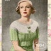 see more listings in the 1930s knitting & Crochet section