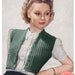 see more listings in the 1940s Knitting & Crochet section