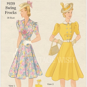 1930's Swing Dress - Etsy