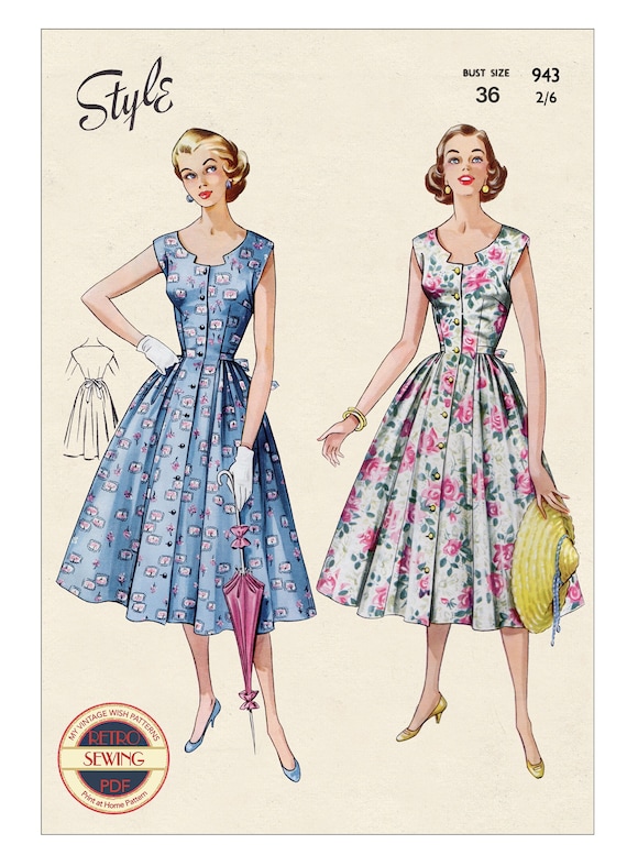 Button through hotsell summer dress