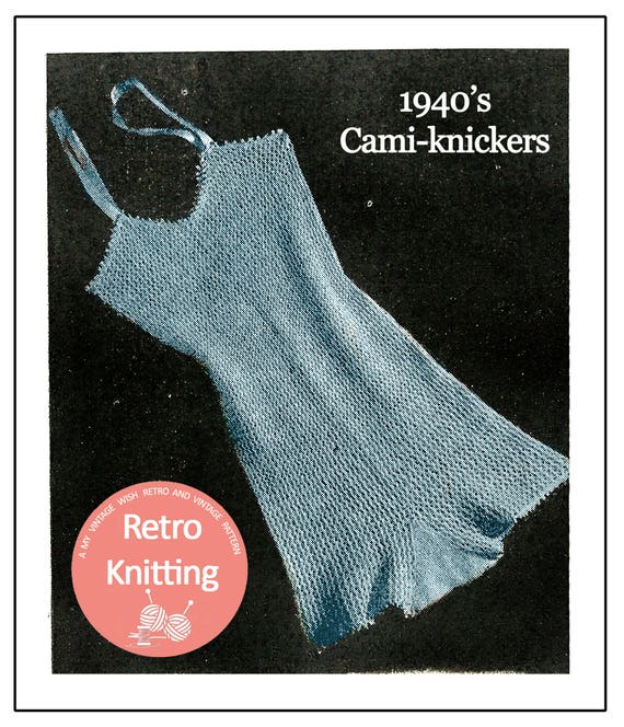 lingerie knitting pattern Lingerie knitting pattern