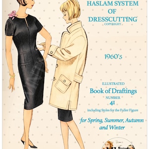 The Haslam System of Dresscutting No. 41 - 1960's PDF Design Booklet