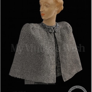 1940s Nurse Cape Sewing Pattern - Etsy