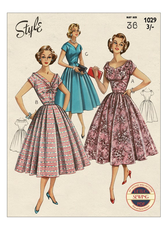 1950 dresses