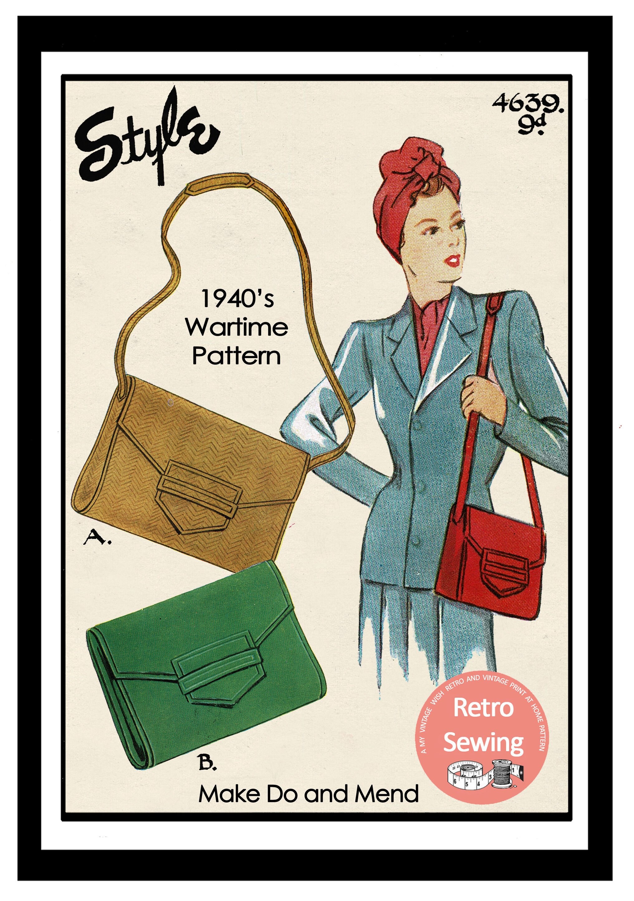 1940s handbags Etsy
