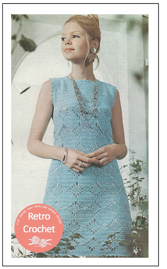 Vestido crochet facil y rapido a su medida sale