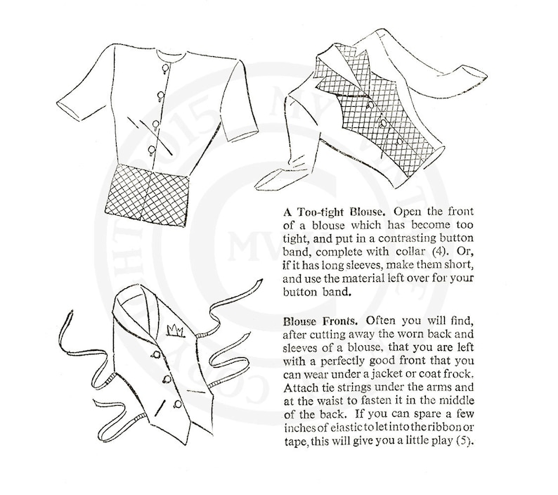 1940's Wartime Make Do and Mend Clothing Booklet PDF - Etsy