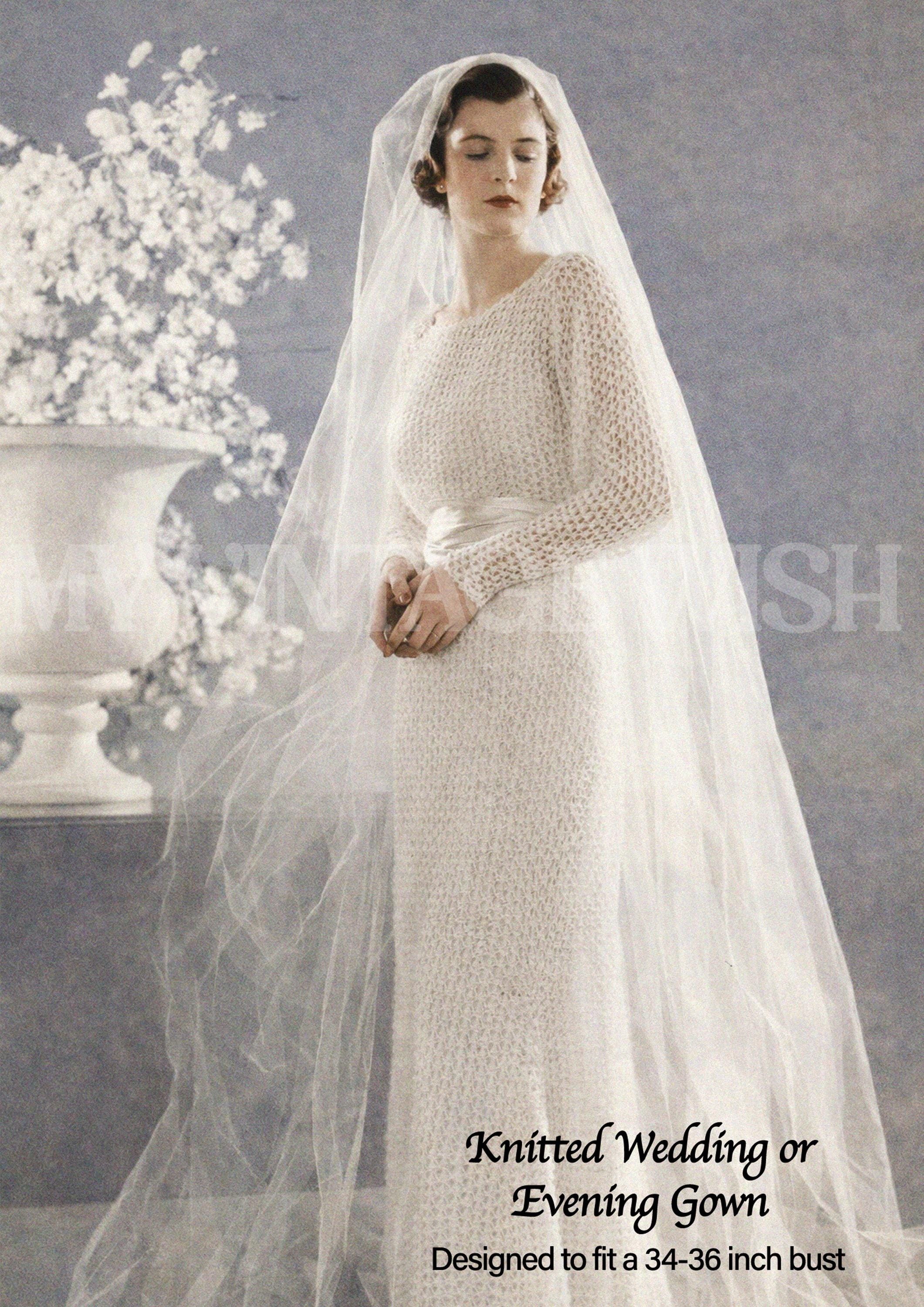 1930s Wedding Dress - Etsy