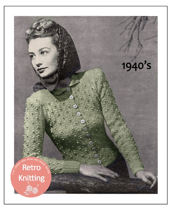1940s cardigan