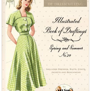 The Haslam System of Dresscutting No. 20  1950's - PDF Digital Download