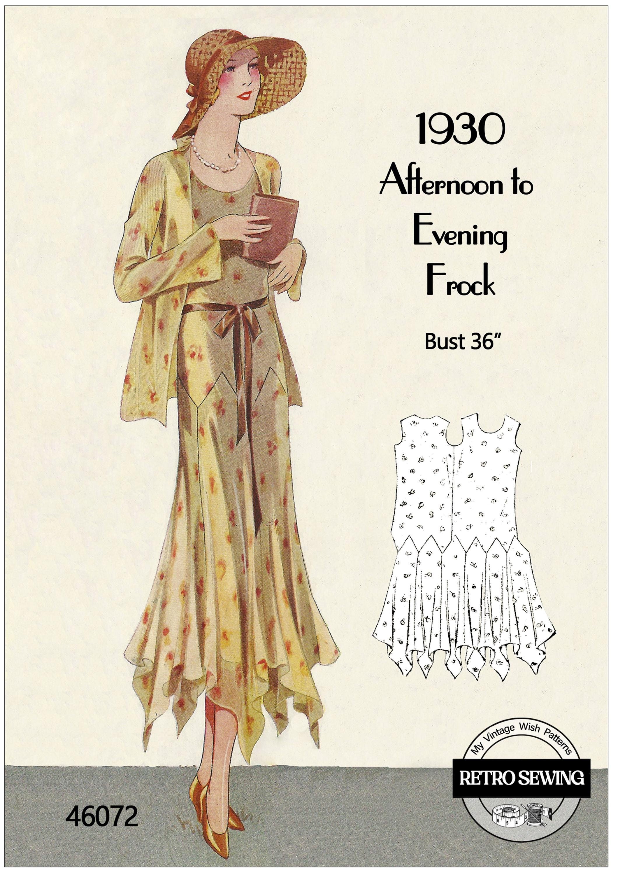 Art Deco 1930s Dress 1930s Party Dress