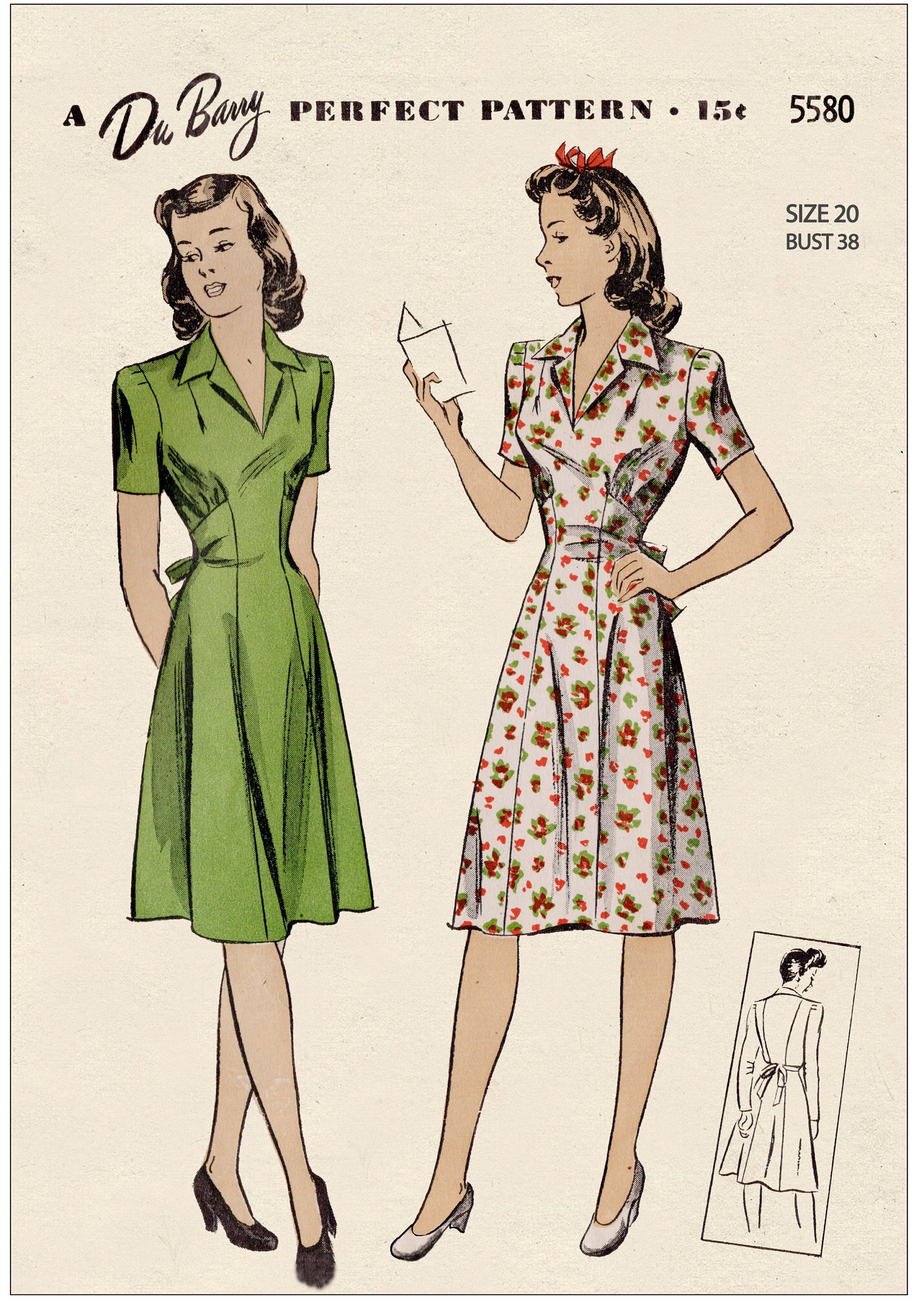1940s Dress - Etsy
