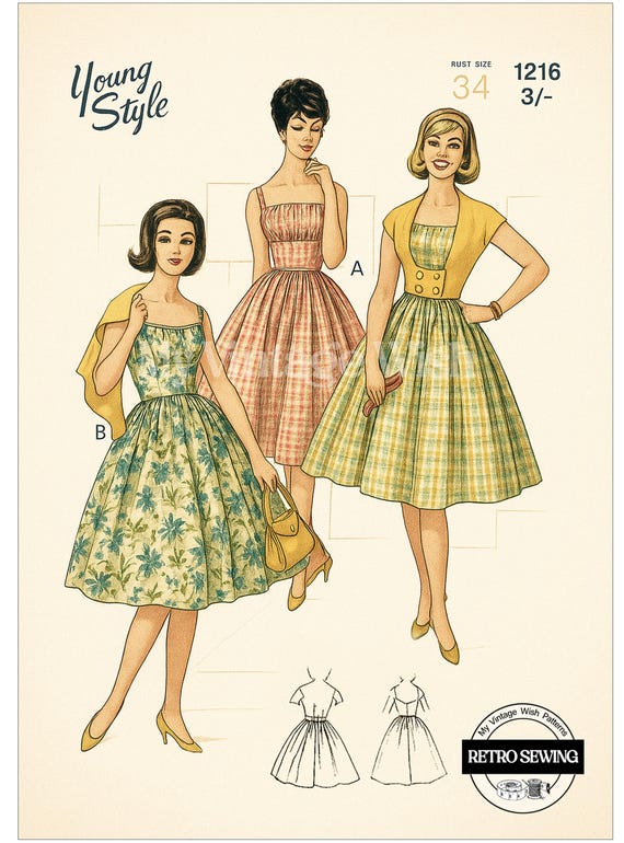 ruched bodice dress pattern McCall's M8507 Misses' and Women's Ruched Bodice Dresses Pattern