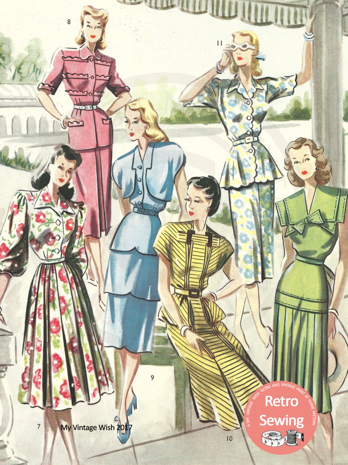 The Haslam System of Dressmaking No. 18 1940s PDF Design - Etsy UK