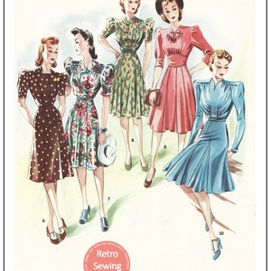 The Haslam System of Dresscutting No. 12 1940's PDF Instant Download - Etsy