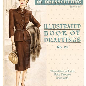 The Haslam System of Dressmaking No. 23  1940's Edition - PDF E-Book Instant Download