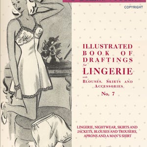 El sistema Haslam de confección de lencería n.º 7, década de 1940 - Descarga instantánea (PDF)