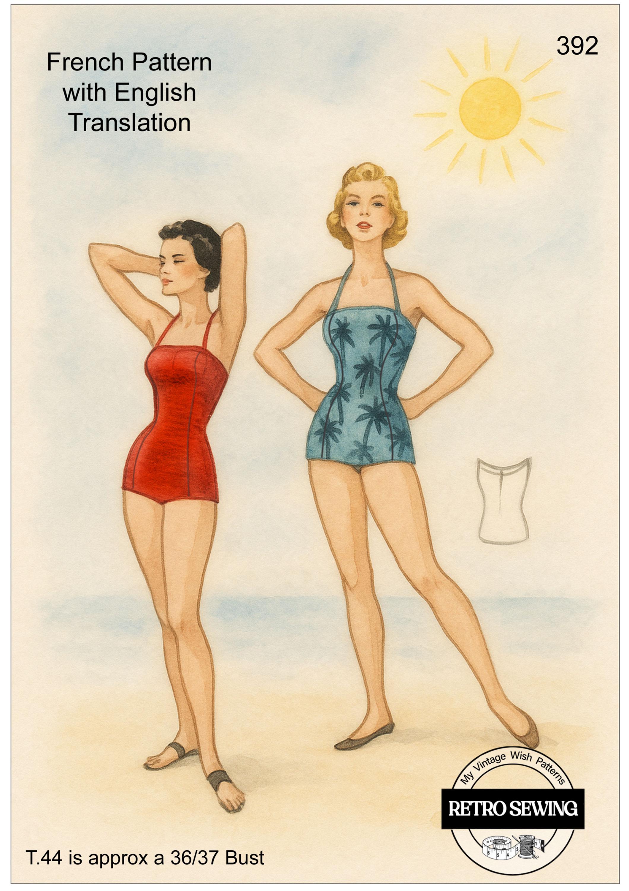 50s swimsuit - Etsy 日本