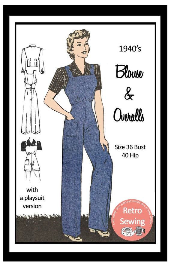 1940's dungarees
