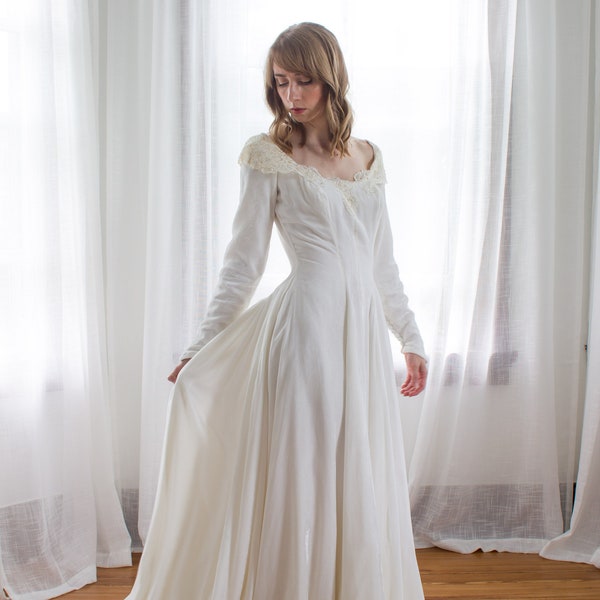 Velvet Wedding Dress - Etsy
