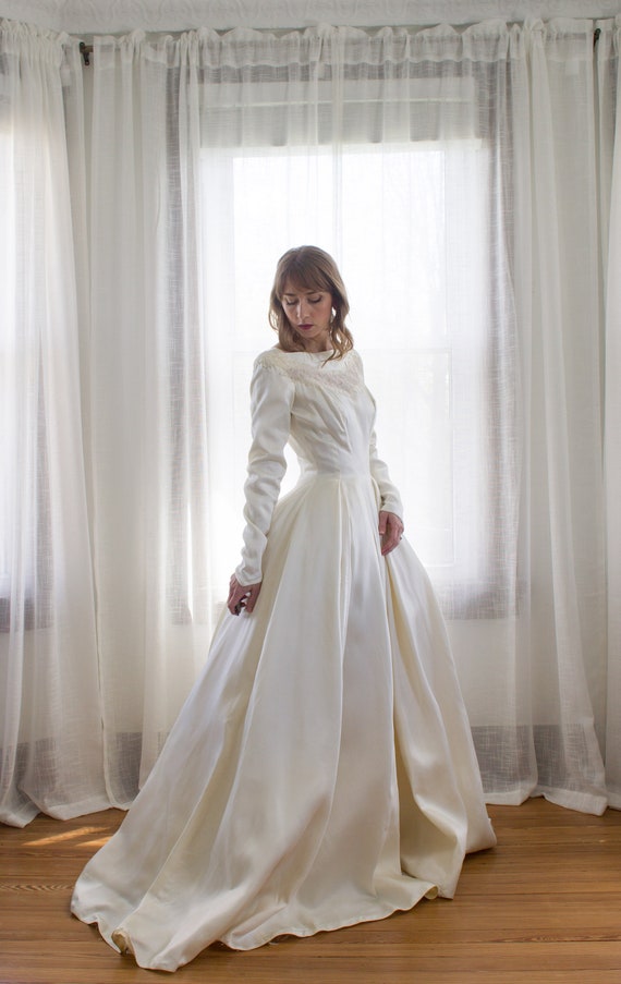 Duchess satin 2025 long dress