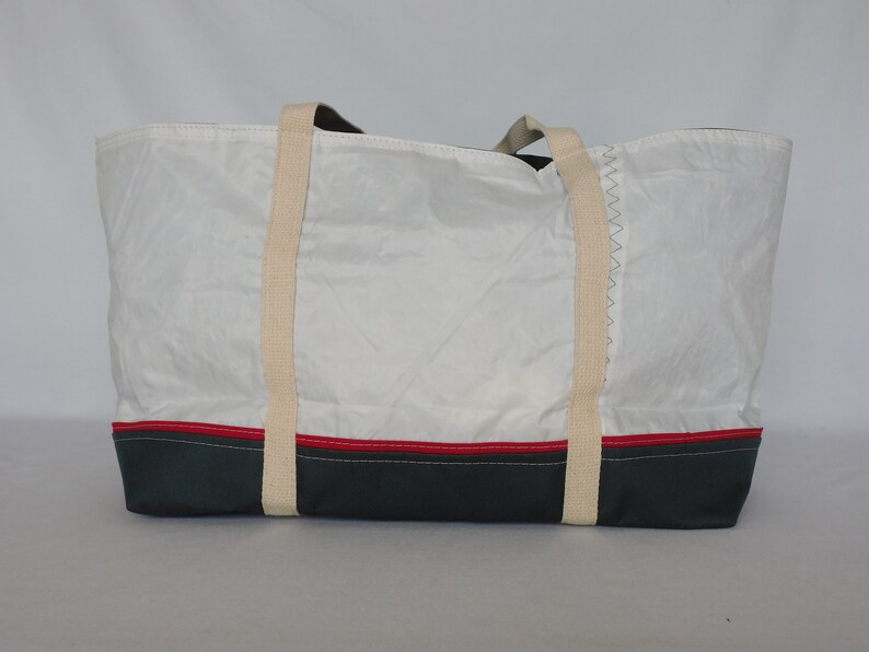 Recycled sail tote daytote sailcloth bag | Etsy