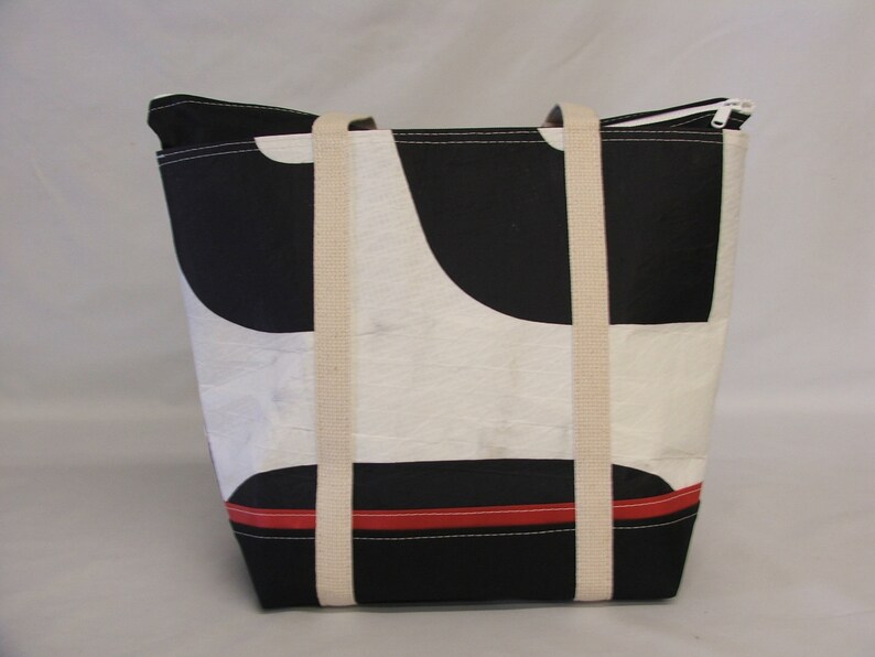 Recycled sail handbag sailcloth handbag maine tote recycled Etsy