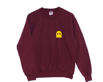 Ghost POCKETSWEATSHIRT Spooky Scary Halloween Costume Clothing