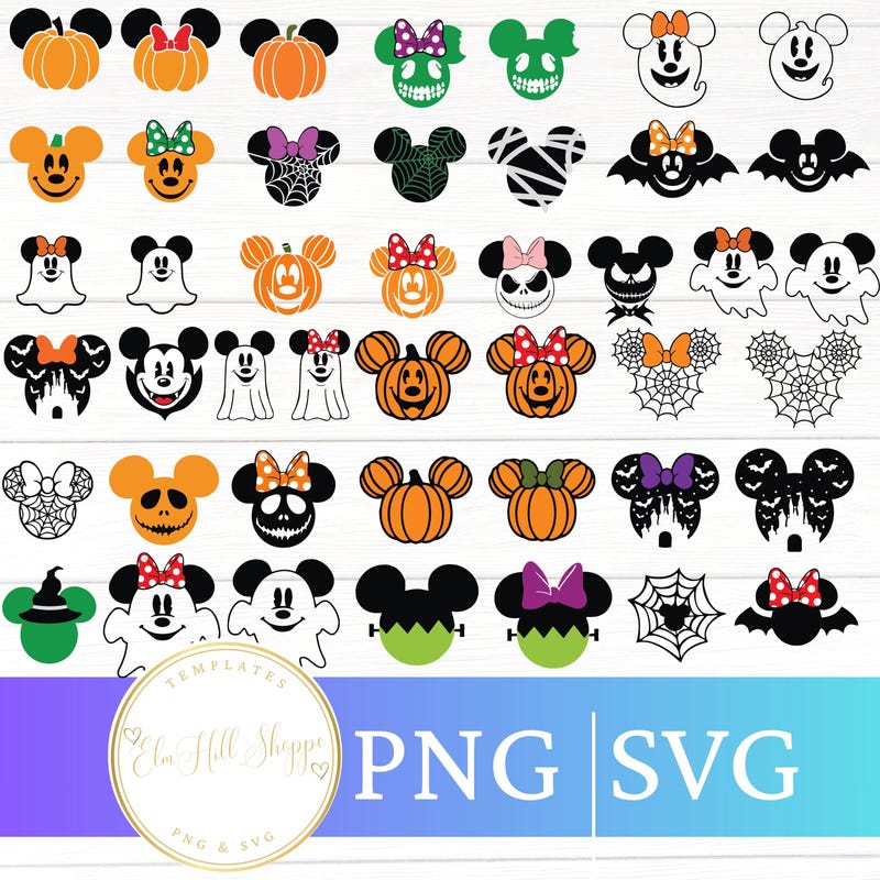 Mouse Fall Fall Mouse Ears Clipart - Etsy