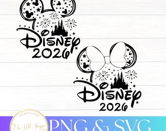 Mouse ear 2026 Bundle, Family Trip 2026 Png, Family Vacation 2026, Magical Kingdom, Mouse, Vacay Mode, Family Trip Sublimation Design,Trip