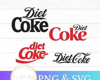Diet Soda PNG SVG Bundle, Retro Cola Inspired Designs, Funny Soda Quotes, Soft Drink Clipart, Sublimation Files, Cricut Cut Files PNG