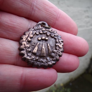 Druid Awen Bronze Pendant