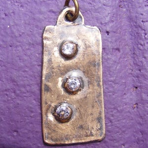 Orion&#39;s Belt Bronze Pendant
