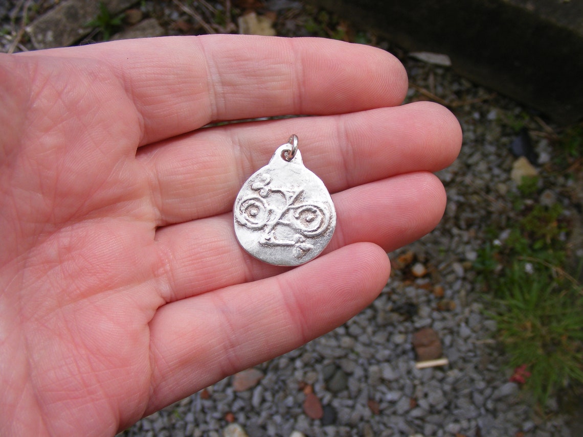 Scottish Pictish Doubledisk Zrod Sterling Silver Pendant Etsy UK