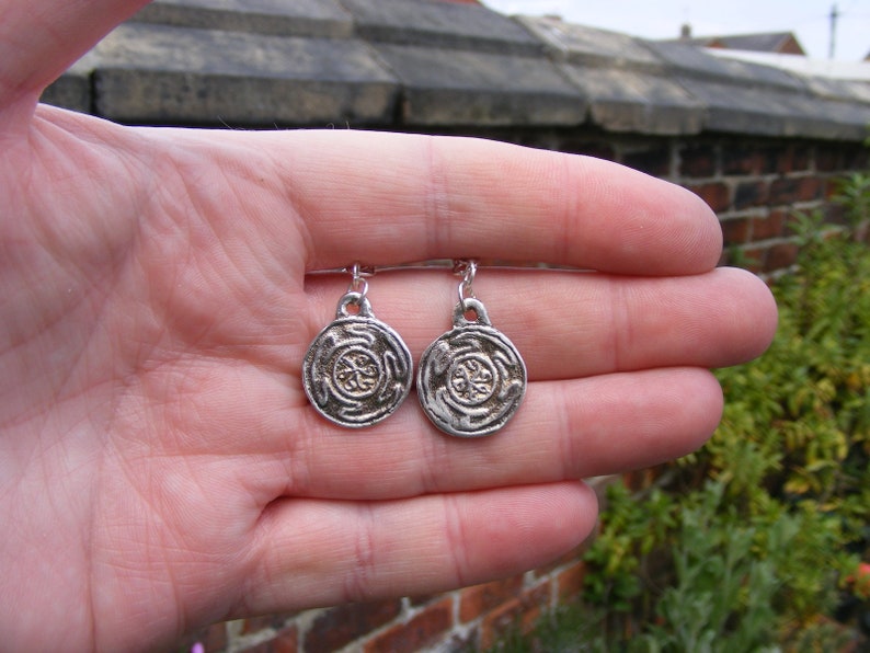 Hekate/'s Wheel Sterling Silver Earrings