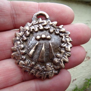 Druid Awen Bronze Pendant