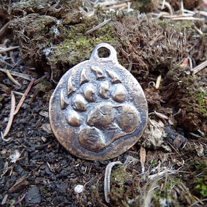 Bärentatze Bronze Anhänger